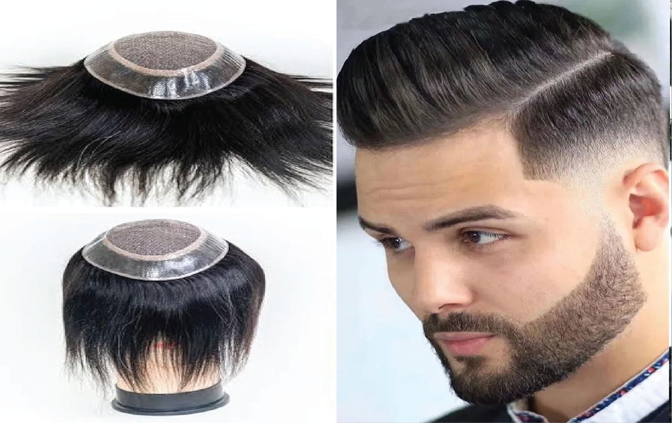 mens hair wig